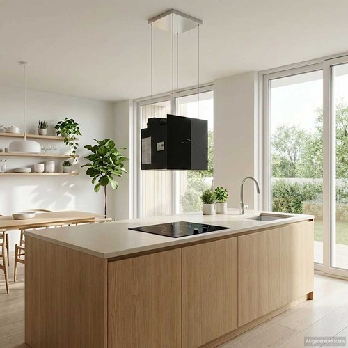 Cappa cucina isola - cappa,